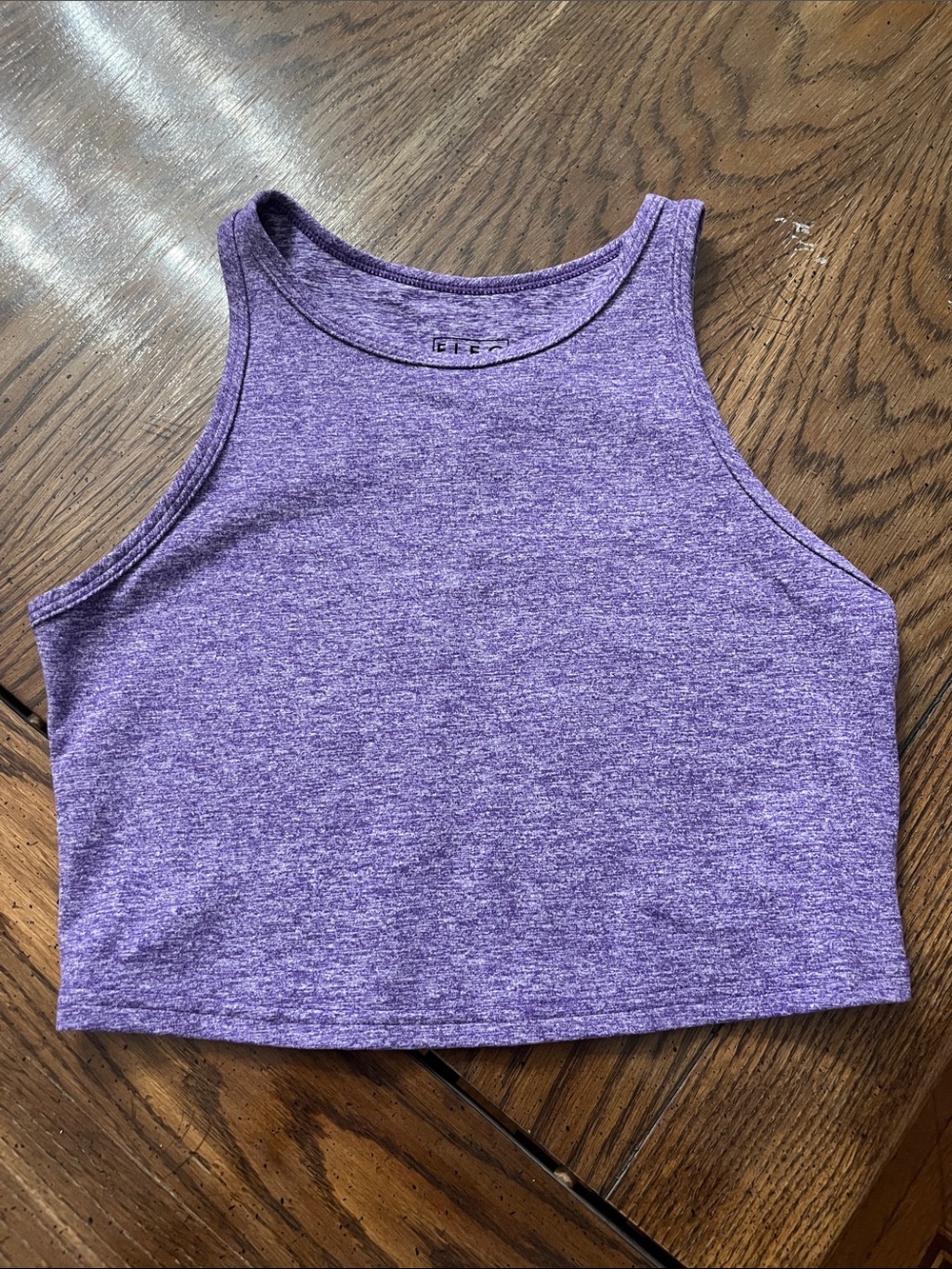 Fleo Tempo Crop Heather Purple